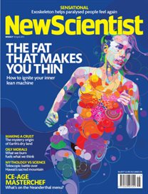New Scientist front cover of thermal imaging
