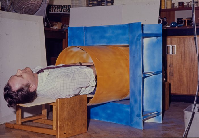 PeterMansfieldModelMRI in 1970