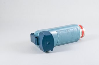 Asthma inhaler- downloaded from Pixabay
