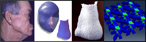 3D printed nose