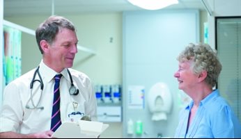 John Atherton and patient