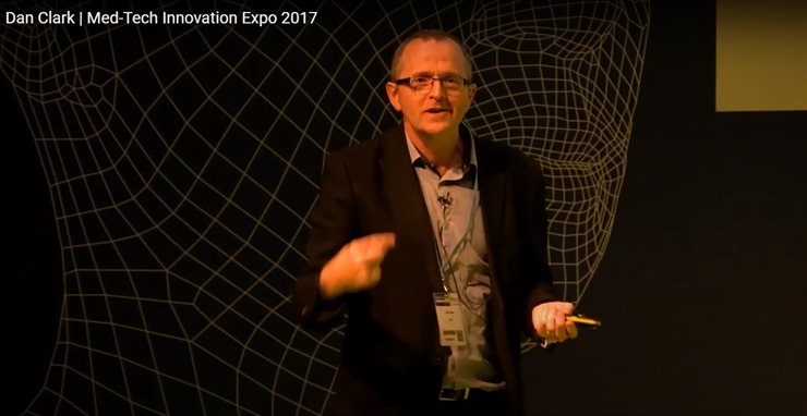 Dan Clark at the MedTech Expo
