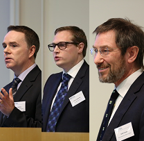 Don Sharkey, James Carpenter and John Crowe