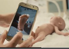 Gestation foot baby app