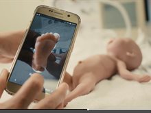 Gestation foot baby app